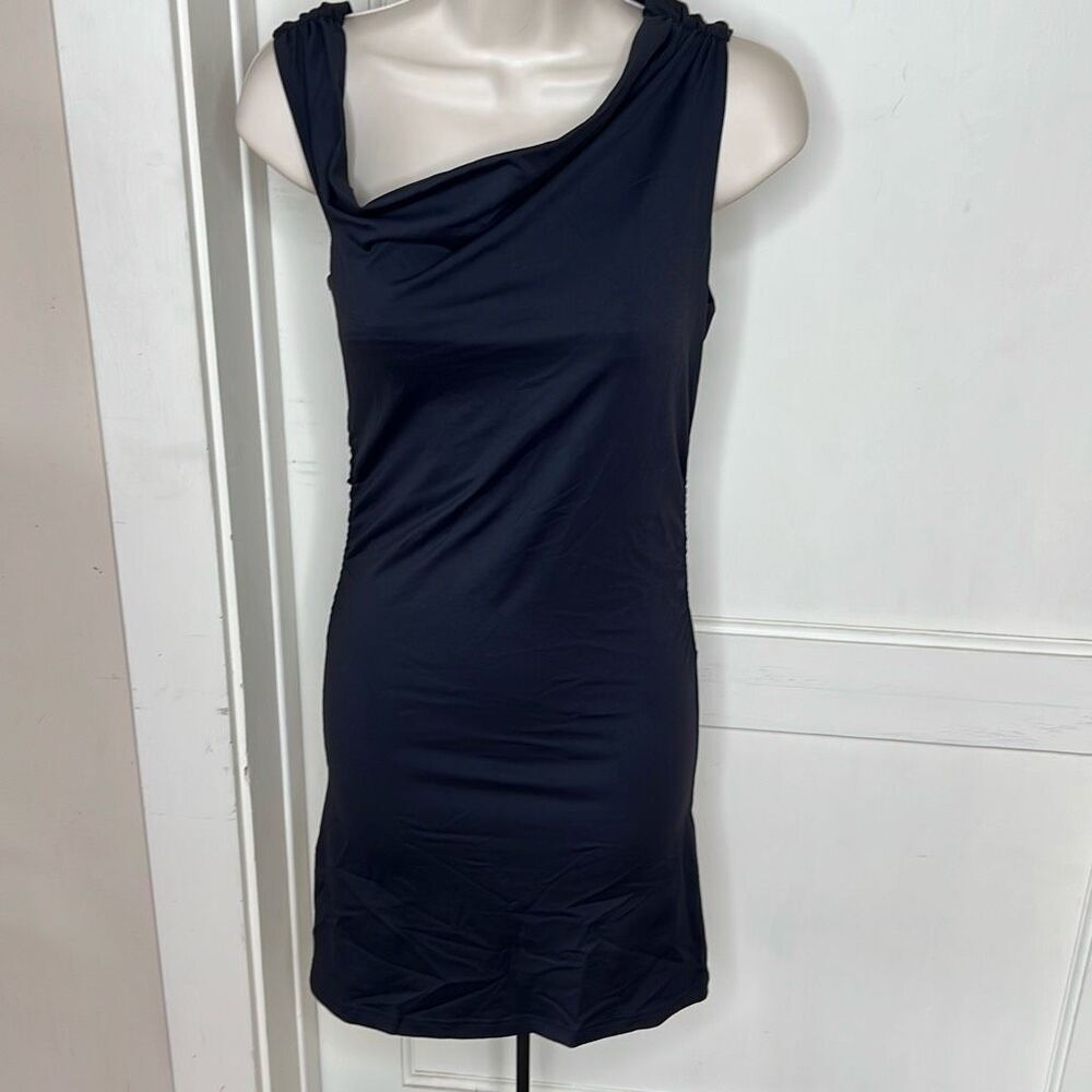 Princess Polly Marcou Off The Shoulder Mini Dress Black Size 4